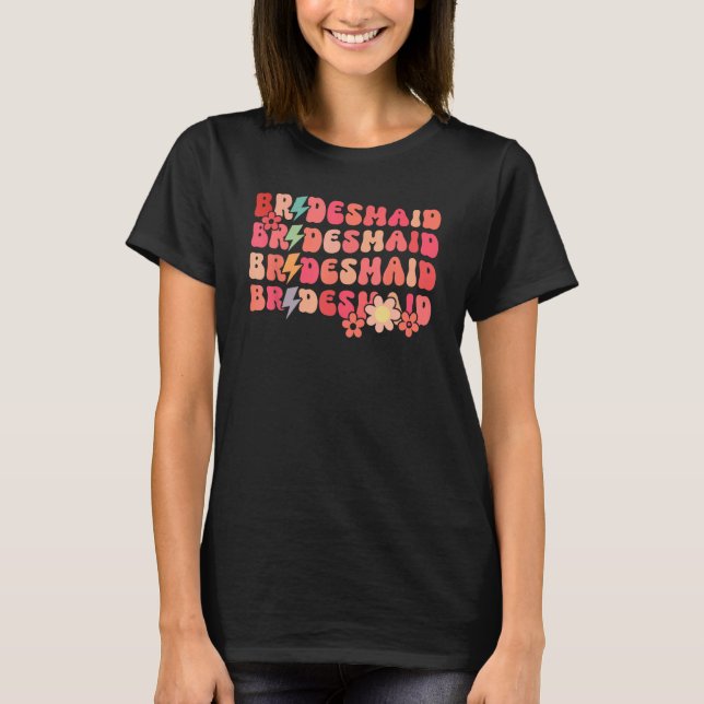 Bride Bridesmaid Matching Bachelorette Party Brida T-Shirt (Front)