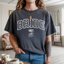 Bride & Bridesmaid Matching Shirt for Bridal Party