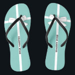 BRIDE & Bridesmaid Personalized Shower Tiara Party Flip Flops<br><div class="desc">Put a smile on this birthday girl's or bride-to-be's face when she receives these fun flip flops, be sure to give her the matching bag, she will love this fabulous gift! Perfect for party favors. Ideal gift for your bridal party. Personalize it to make it your own or just keep...</div>