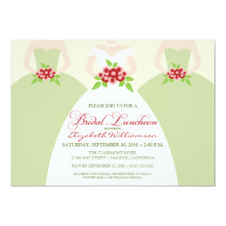 bridesmaids luncheon invitations