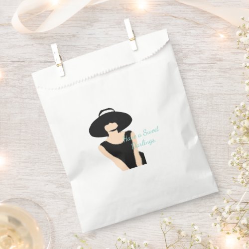 Bride  Bridesmaids Lady  Hat Bridal Shower Party Favor Bag