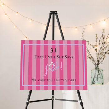Bride & Bridesmaids Lingerie Bridal Shower Party Poster by Ohhhhilovethat at Zazzle