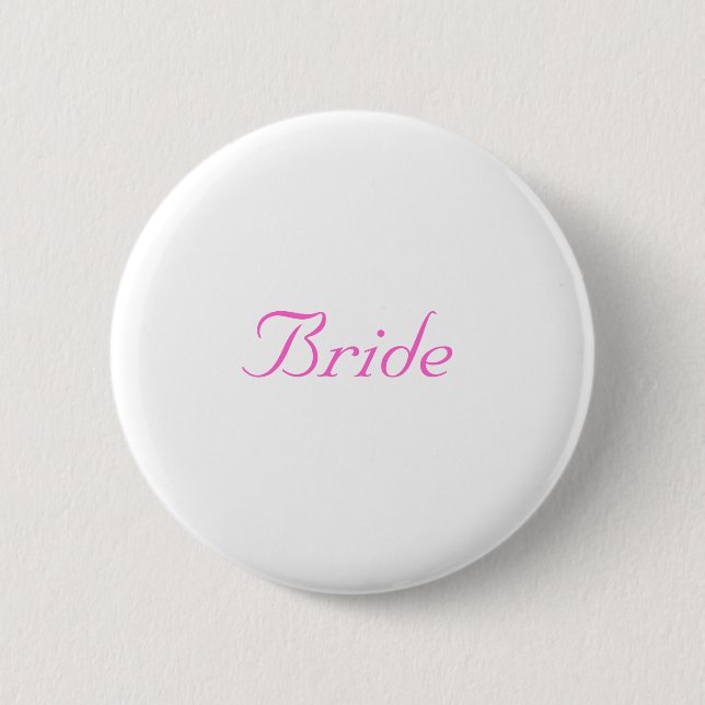 Bride - button (Front)