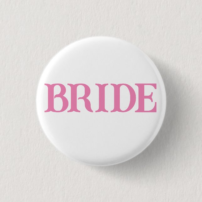Bride Button (Front)