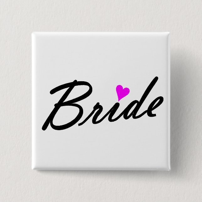 Bride Button (Front)