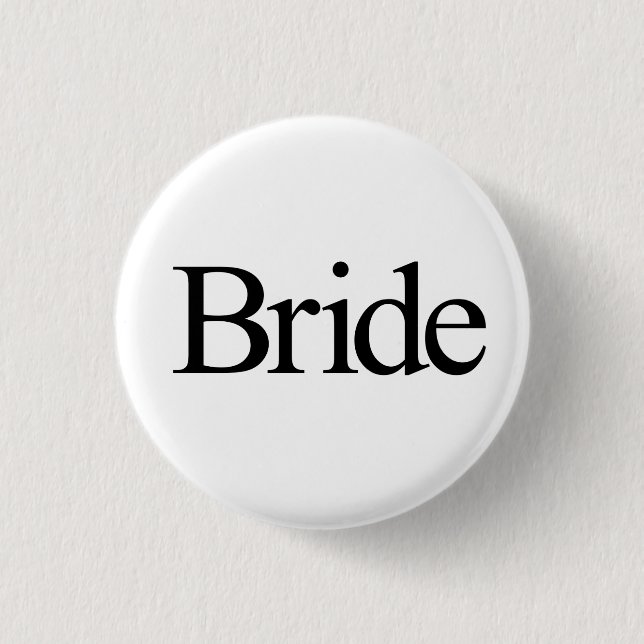 Bride Button (Front)