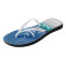 Bride Calligraphy Beach Wedding Party Flip Flops