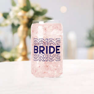 Bride can glass
