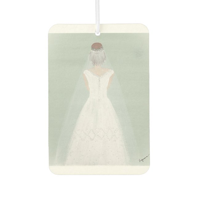 Bride card air freshener (Front)
