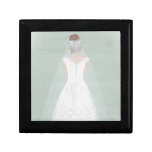 Bride card gift box