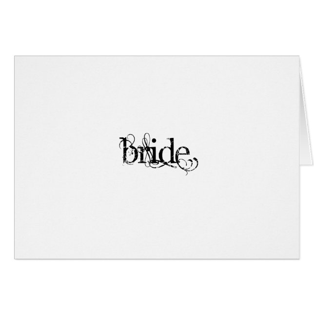 Bride Cards (Front Horizontal)
