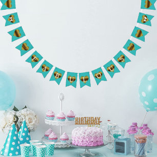 Bride Classy & Fabulous Bridal Shower Party Bunting Flags