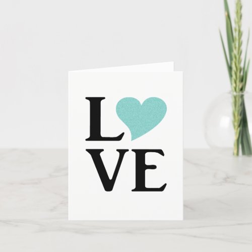 Bride Co All You Need Is Love Party Wedding Note Card