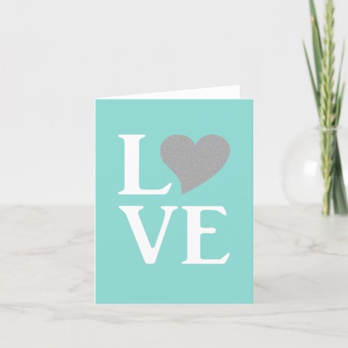 Bride Co All You Need Is Love Shower Party Note Card