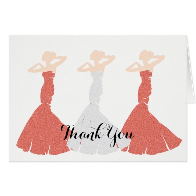 BRIDE & CO Be My Bridesmaid Apricot Cards (Front Horizontal)