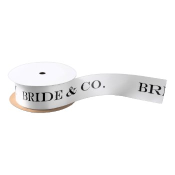 Bride & Co. Bride To Be Party Shower Party Ribbon by Ohhhhilovethat at Zazzle