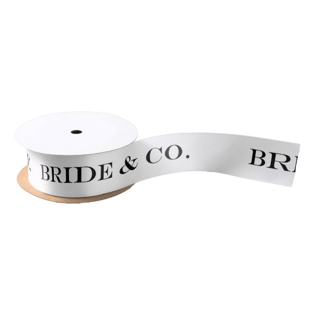BRIDE & CO. Bride To Be Party Shower Party Ribbon (Spool)