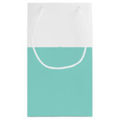 Bride & Co Forever You & Me Wedding Shower Party Small Gift Bag (Back)