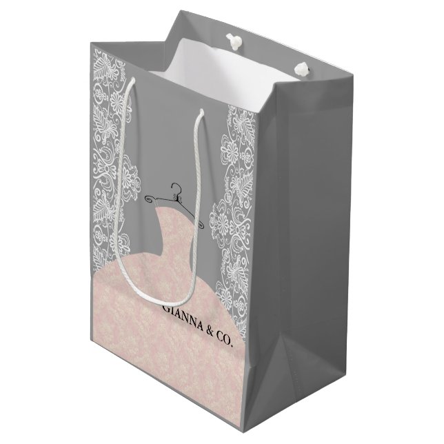 BRIDE & CO Here Comes The Bride Gift Bag (Front Angled)