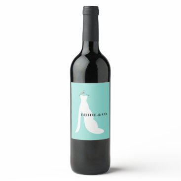 BRIDE & CO Here Comes The Bride Wine Bottle Labels BRIDE & CO Here Comes The Bride Wine Bottle Labels