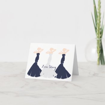 Bride & Co Navy Blue Be My Bridesmaid Shower Party Invitation by Ohhhhilovethat at Zazzle