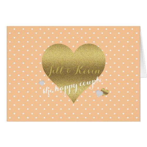 Bride  Co Peach  White Party Personal Note
