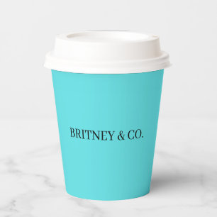 Bride & Co. Personalized Paper Cups