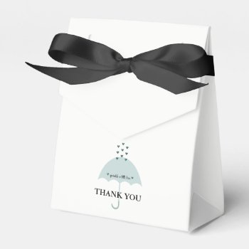 Bride Co Sprinkle Love Powder Blue Shower Party Favor Boxes by Ohhhhilovethat at Zazzle