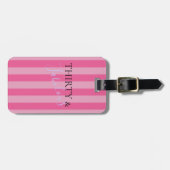 BRIDE & CO Thirty & Fabulous Birthday Party Travel Luggage Tag (Front Horizontal)