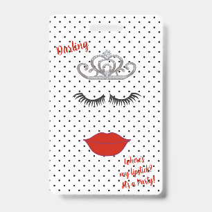 BRIDE & CO Tiara Party Entry VIP Pass Party Badge