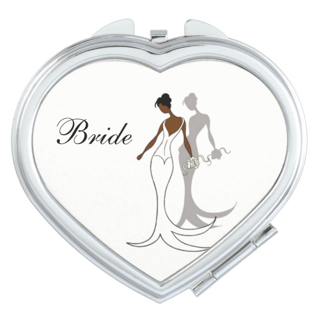 Bride Compact Mirror (Front)