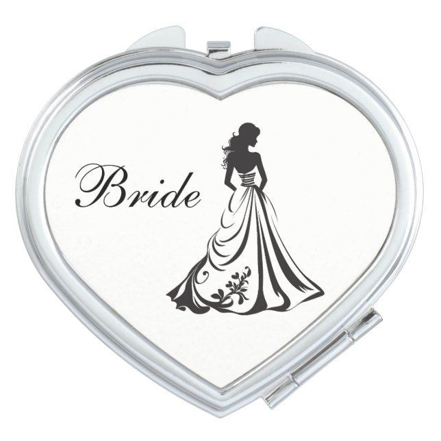 Bride Compact Mirror (Front)