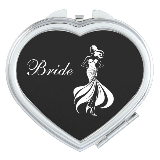 Bride Compact Mirror (Front)