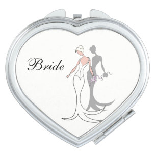 Bride Compact Mirror