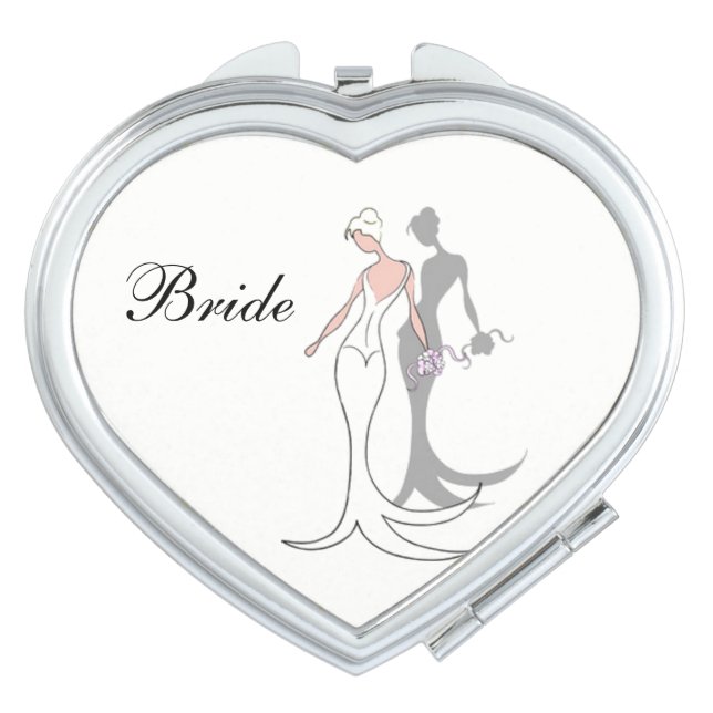 Bride Compact Mirror (Front)