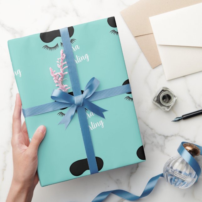 BRIDE Darling Tiara Party Personalized Wrapping Paper (Gifting)