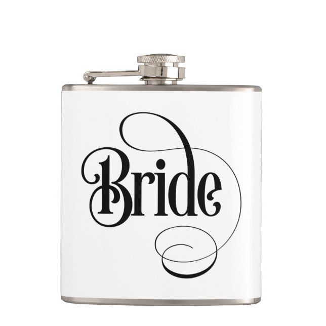 Bride (design 2) Flask (Front)