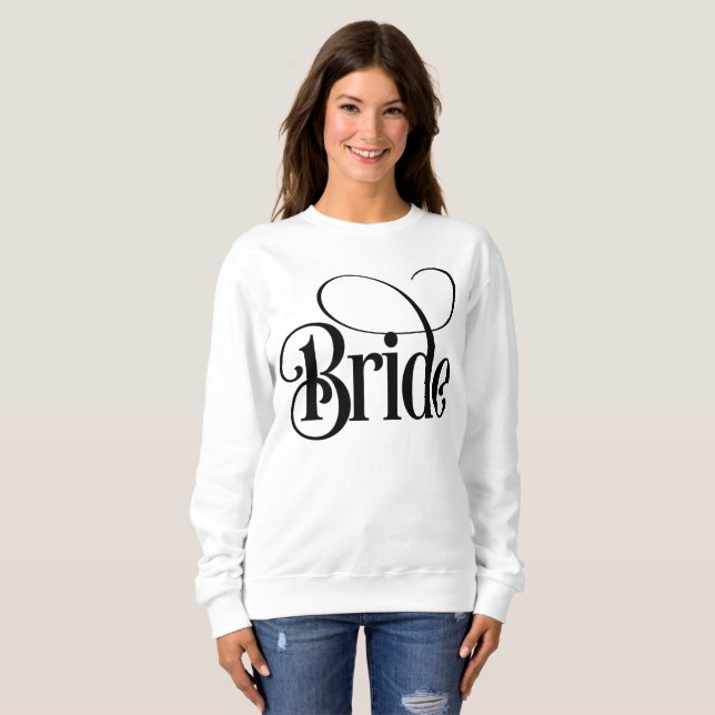 Bride (design 3) Sweatshirt (Front Full)