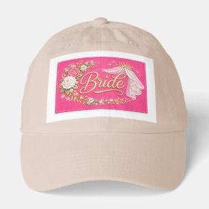 Bride Embroidered Cream Hat – Timeless Bridal Show