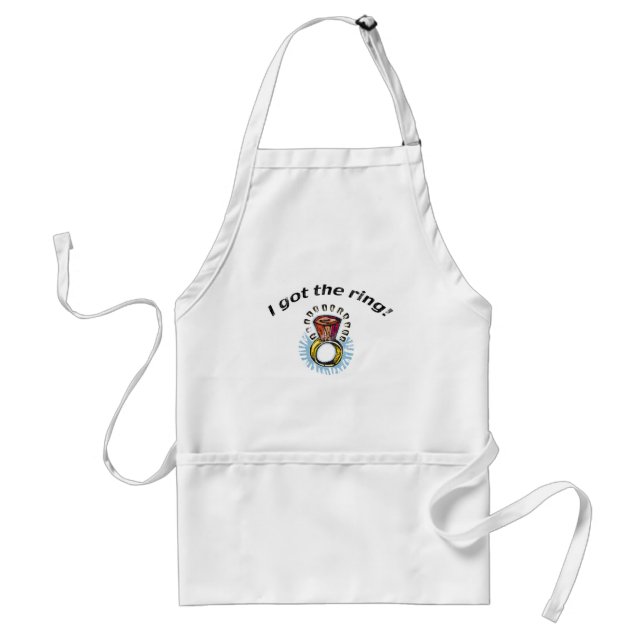 Bride Engagement Gifts and T-shirts Adult Apron (Front)