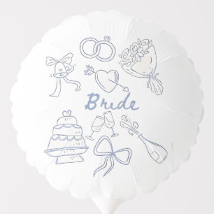 Bride Engagement Wedding Couples Husband Wife Balloon