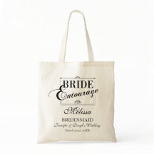 Bride Entourage Bag