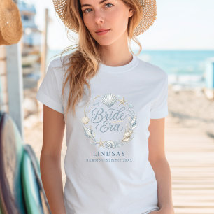 Bride Era! Elegant Beach Bride Seashell T-Shirt