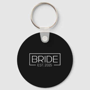 Bride Est. 2025 Future Mrs. Wife Bachelorette Part Keychain