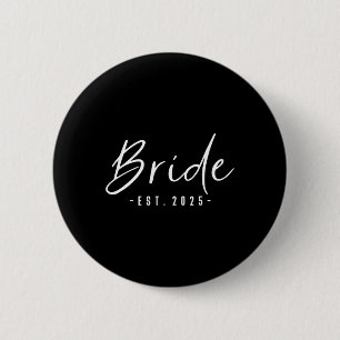 Bride Est 2025 Future Wife Engaged Gifts For Her E Button