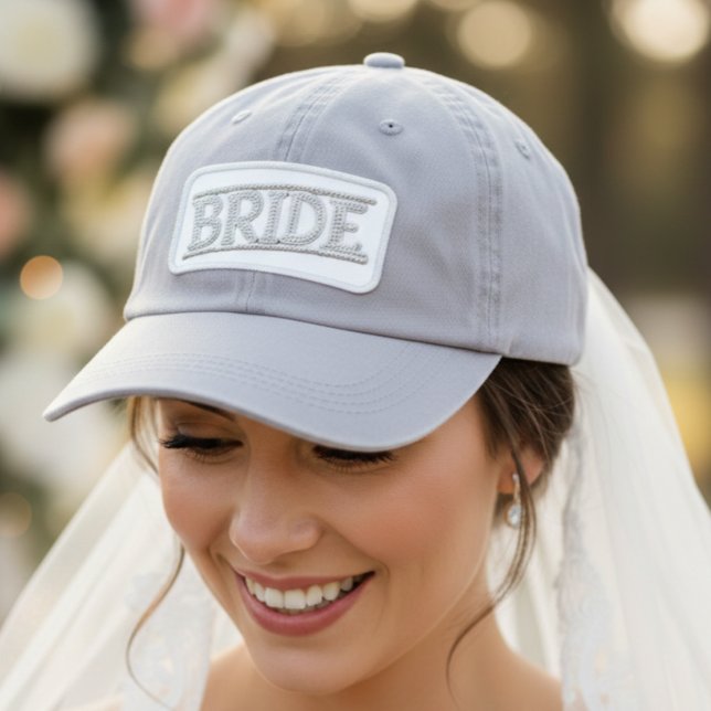 Bride Faux Embroidered Pearl  Patch (Creator Uploaded)