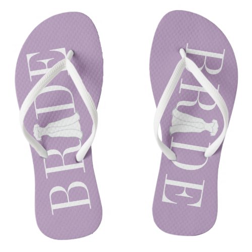 Bride Flip Flops