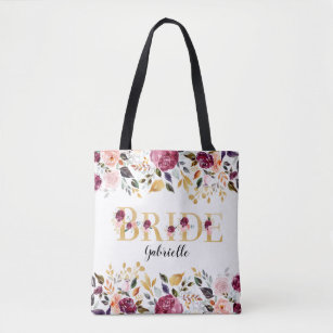 bride tote bags zazzle