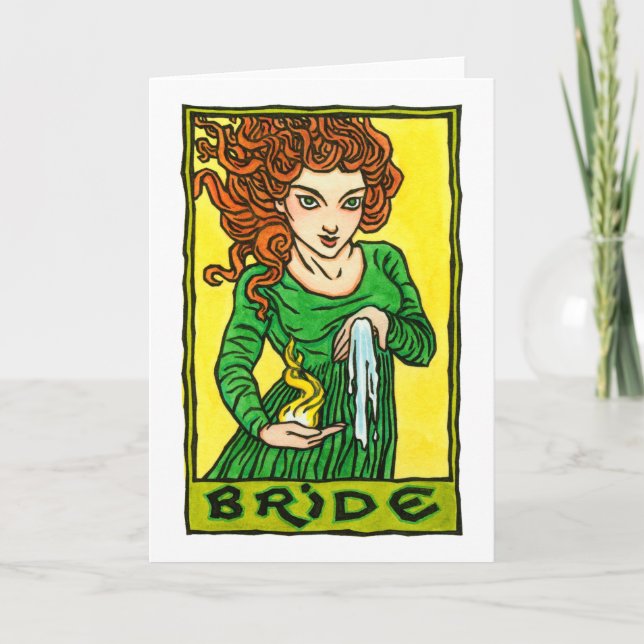 Bride Greeting Card (Front)