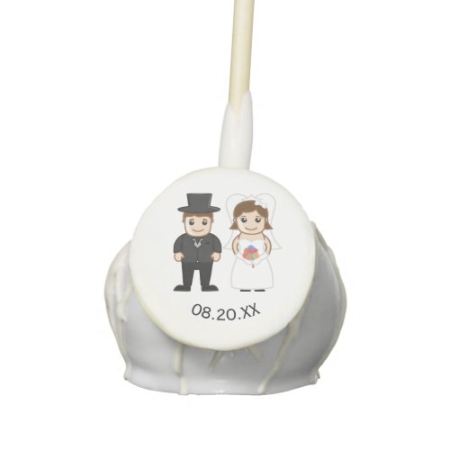 Bride  Groom _ Cake Pop